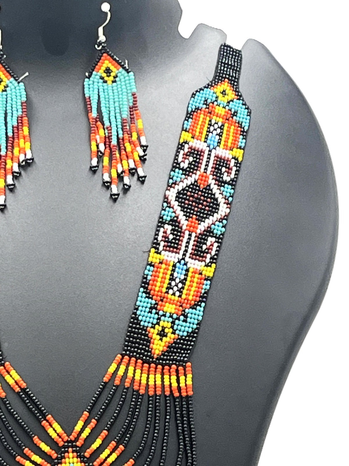 Artisan Tribal Beaded Jewelry for Festivals & Navratri – The Chakmak