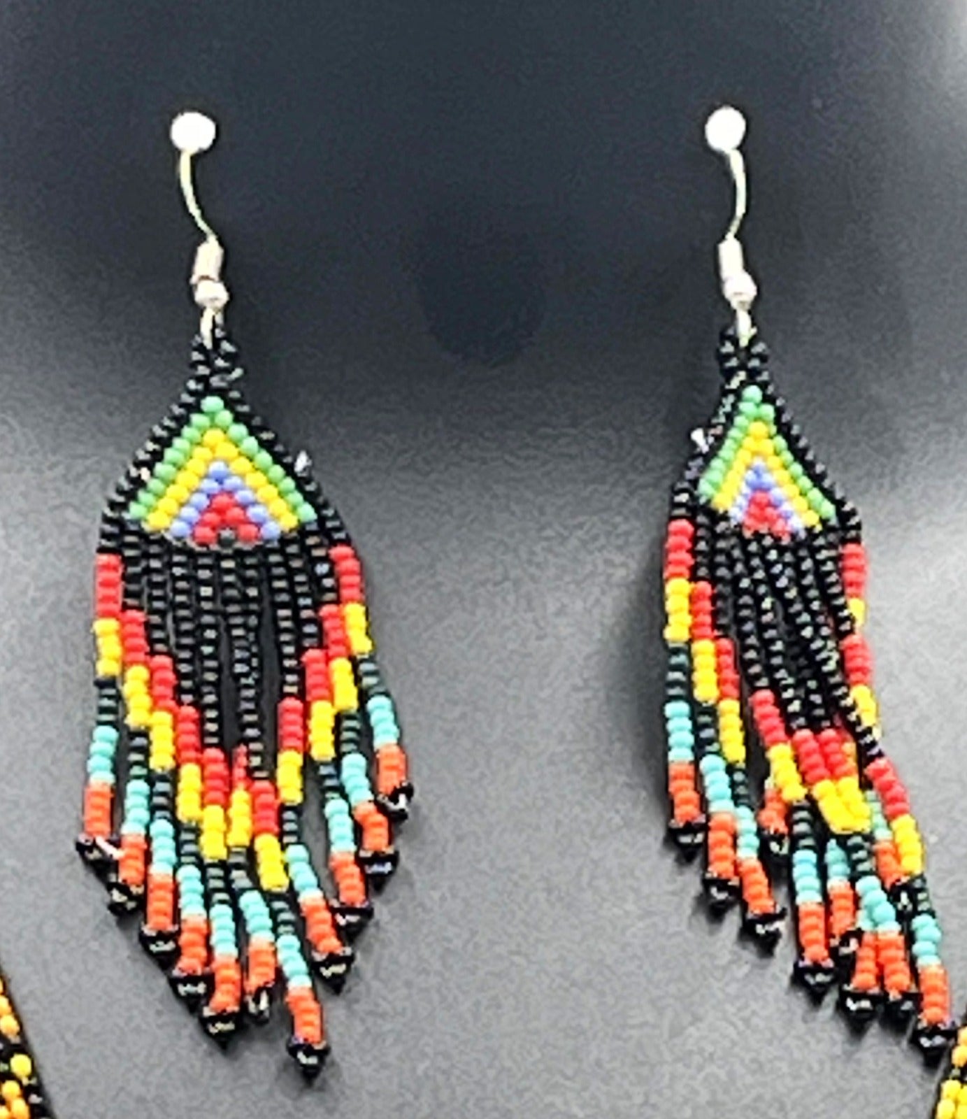 Ethnic Beaded Jewelry Set with Matching Earrings – The Chakmak