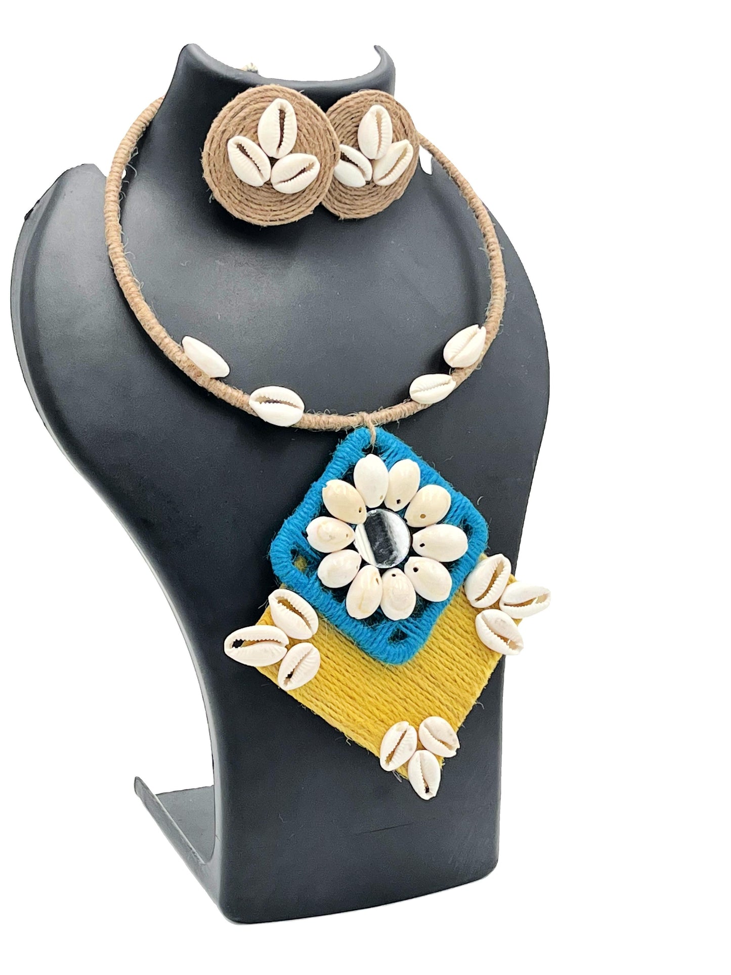 Traditional Festival Jewelry Necklace Set with Earrings – The Chakmak Shankh Tara