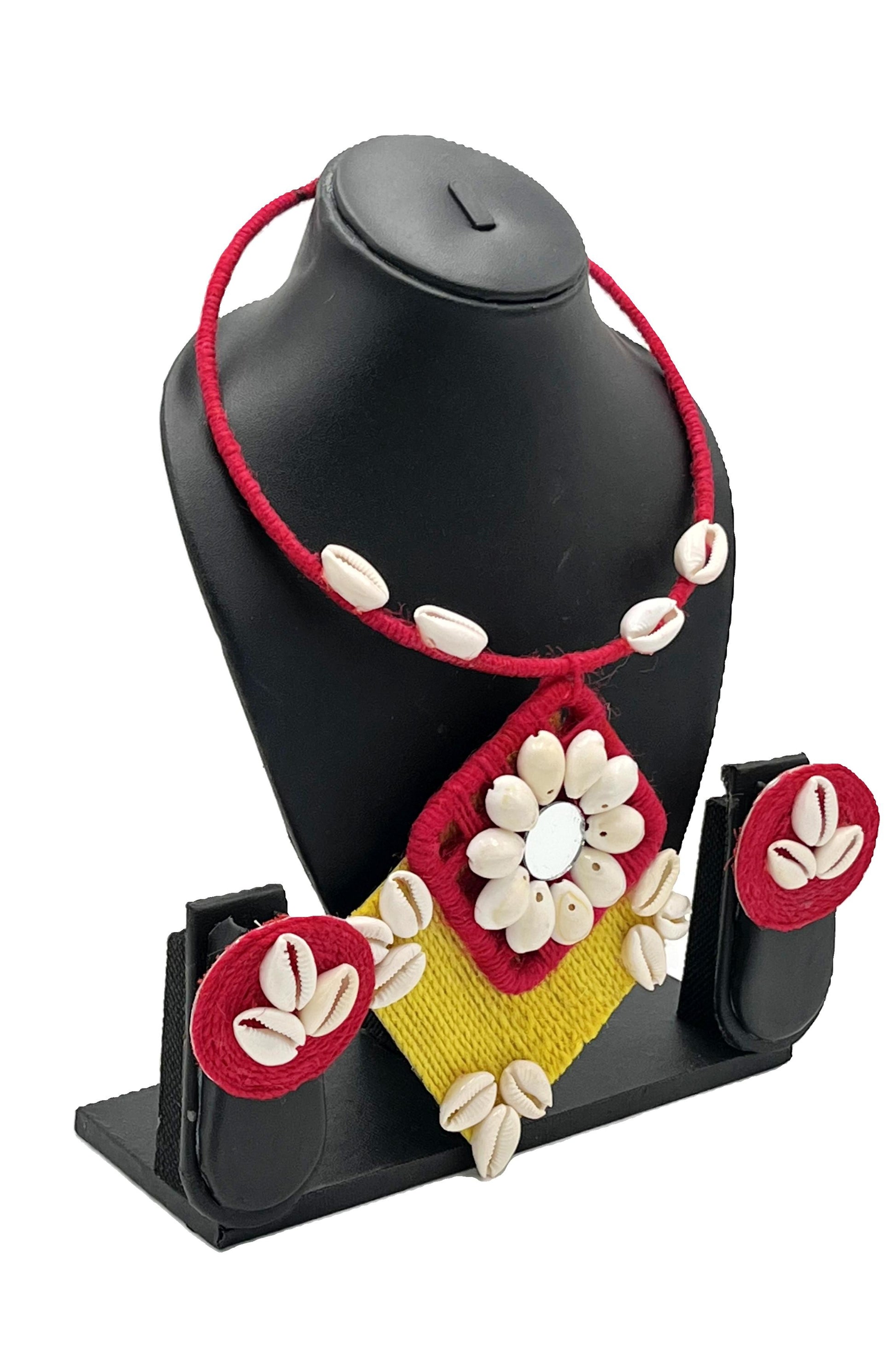 Ethnic Tribal Necklace and Earrings Set for Festivals – The Chakmak